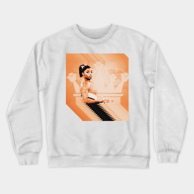 queen simone Crewneck Sweatshirt by gritcitysports